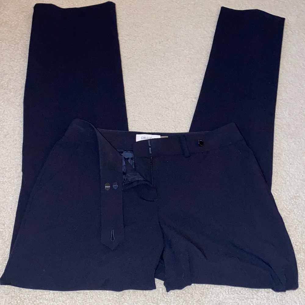 Calvin Klein Black Trouser Pants